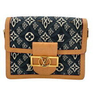 Louis Vuitton Bag Shoulder Dauphine Blue